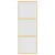 Produktbild 4 för Skjutdörr guld 76x205 cm frostat ESG-glas och aluminium