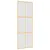 Produktbild 2 för Skjutdörr guld 76x205 cm frostat ESG-glas och aluminium