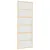 Produktbild 2 för Skjutdörr guld 76x205 cm frostat ESG-glas och aluminium