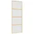 Produktbild 2 för Skjutdörr guld 76x205 cm frostat ESG-glas och aluminium