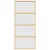 Produktbild 4 för Skjutdörr guld 90x205 cm frostat ESG-glas och aluminium
