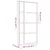 Produktbild 8 för Skjutdörr guld 102,5x205 cm frostat ESG-glas och aluminium