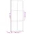 Produktbild 8 för Skjutdörr svart 90x205 cm härdat glas och aluminium