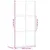 Produktbild 8 för Skjutdörr svart 102,5x205 cm härdat glas och aluminium