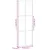 Produktbild 8 för Skjutdörr vit 76x205 cm härdat glas och aluminium