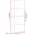 Produktbild 7 för Skjutdörr svart 102,5x205 cm härdat glas och aluminium