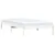 Produktbild 2 för Sängram vit 90x190 cm massiv furu