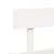Produktbild 7 för Sängram vit 75x190 cm massiv furu