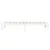 Produktbild 5 för Sängram vit 90x190 cm massiv furu