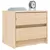 Produktbild 3 för Sängbord 40x31x35,5 cm massiv furu
