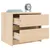 Produktbild 4 för Sängbord 40x31x35,5 cm massiv furu