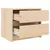 Produktbild 6 för Sängbord 40x31x35,5 cm massiv furu