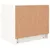 Produktbild 9 för Sängbord 2 st vit 40x31x35,5 cm massiv furu