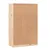 Produktbild 6 för Bokhylla 70x33x110 cm massiv furu