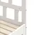 Produktbild 9 för Dagbädd med extrasäng vit 90x190 cm massiv furu