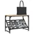 Produktbild 3 för Skohylla sonoma-ek 60x30x45 cm konstruerat trä