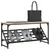 Produktbild 3 för Skohylla sonoma-ek 90x30x45 cm konstruerat trä