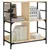 Produktbild 3 för Bokhylla sonoma-ek 78,5x33x82 cm konstruerat trä