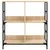 Produktbild 4 för Bokhylla sonoma-ek 78,5x33x82 cm konstruerat trä