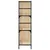 Produktbild 5 för Bokhylla sonoma-ek 78,5x33x117,5 cm konstruerat trä