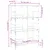 Produktbild 9 för Bokhylla sonoma-ek 78,5x33x117,5 cm konstruerat trä