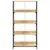 Produktbild 4 för Bokhylla sonoma-ek 78,5x33x153 cm konstruerat trä