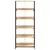 Produktbild 4 för Bokhylla sonoma-ek 78,5x33x188,5 cm konstruerat trä