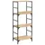 Produktbild 6 för Bokhylla sonoma-ek 50x33x117,5 cm konstruerat trä