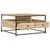 Produktbild 5 för Soffbord sonoma-ek 80x80x45 cm konstruerat trä