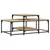 Produktbild 2 för Soffbord sonoma-ek 102x60x45 cm konstruerat trä