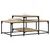 Produktbild 3 för Soffbord sonoma-ek 102x60x45 cm konstruerat trä