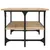 Produktbild 5 för Soffbord Sonoma ek 100x50x40 cm konstruerat trä