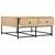 Produktbild 4 för Soffbord sonoma-ek 80x80x40 cm konstruerat trä