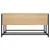 Produktbild 6 för Soffbord sonoma-ek 80x80x40 cm konstruerat trä