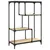 Produktbild 2 för Bokhylla sonoma-ek 81x36x115 cm konstruerat trä och stål
