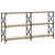Produktbild 6 för Avlastningsbord sonoma ek 156x28x80,5 cm konstruerat trä
