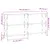 Produktbild 9 för Avlastningsbord sonoma ek 156x28x80,5 cm konstruerat trä
