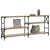 Produktbild 3 för Avlastningsbord sonoma ek 180x29x76,5 cm konstruerat trä
