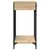 Produktbild 7 för Avlastningsbord sonoma ek 100x39x78,5 cm konstruerat trä