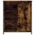 Produktbild 6 för Skänk brun ek 70x30x80 cm konstruerat trä