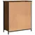 Produktbild 8 för Byrå brun ek 70x30x80 cm konstruerat trä