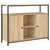 Produktbild 2 för Skänk sonoma-ek 100x35x80 cm konstruerat trä