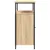 Produktbild 7 för Skänk sonoma-ek 100x35x80 cm konstruerat trä
