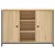 Produktbild 6 för Skänk sonoma-ek 100x35x70 cm konstruerat trä
