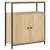 Produktbild 2 för Skänk sonoma-ek 70x30x80 cm konstruerat trä