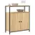 Produktbild 3 för Skänk sonoma-ek 70x30x80 cm konstruerat trä
