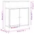 Produktbild 11 för Skänk sonoma-ek 70x30x80 cm konstruerat trä