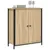 Produktbild 3 för Skänk sonoma-ek 70x30x80 cm konstruerat trä