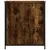 Produktbild 6 för Skänk brun ek 70x30x80 cm konstruerat trä