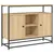 Produktbild 2 för Skänk sonoma-ek 100x35x80 cm konstruerat trä